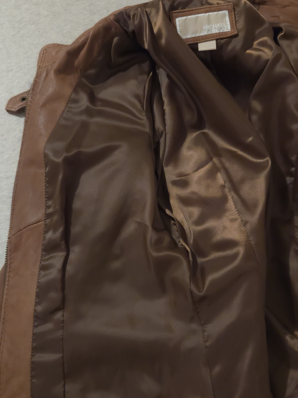Michael Kors Leather Jacket - Picture 7 of 13